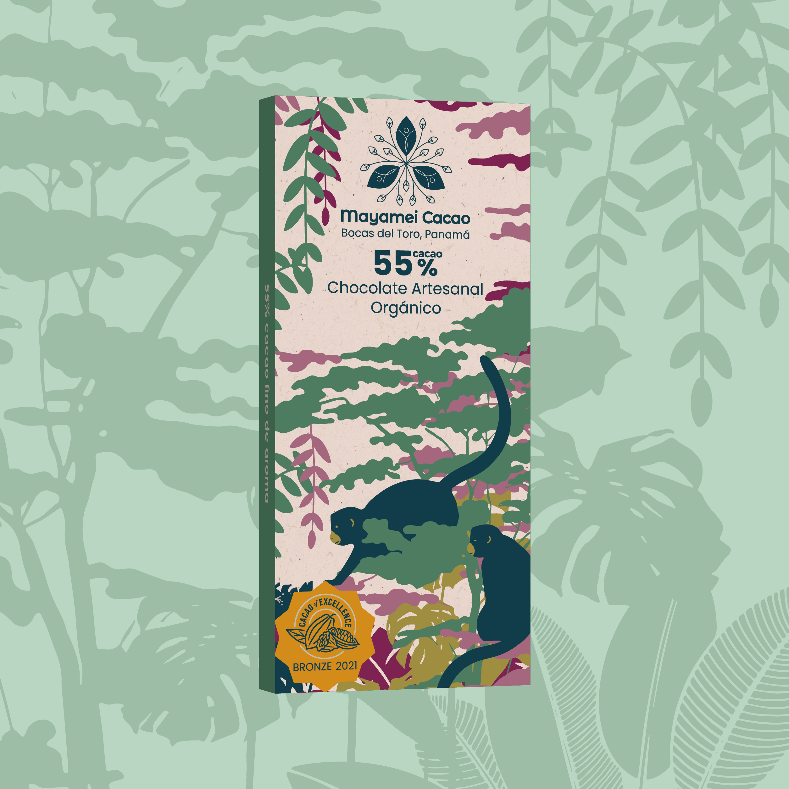 Dark chocolate 55% cacao – Mayamei Cacao