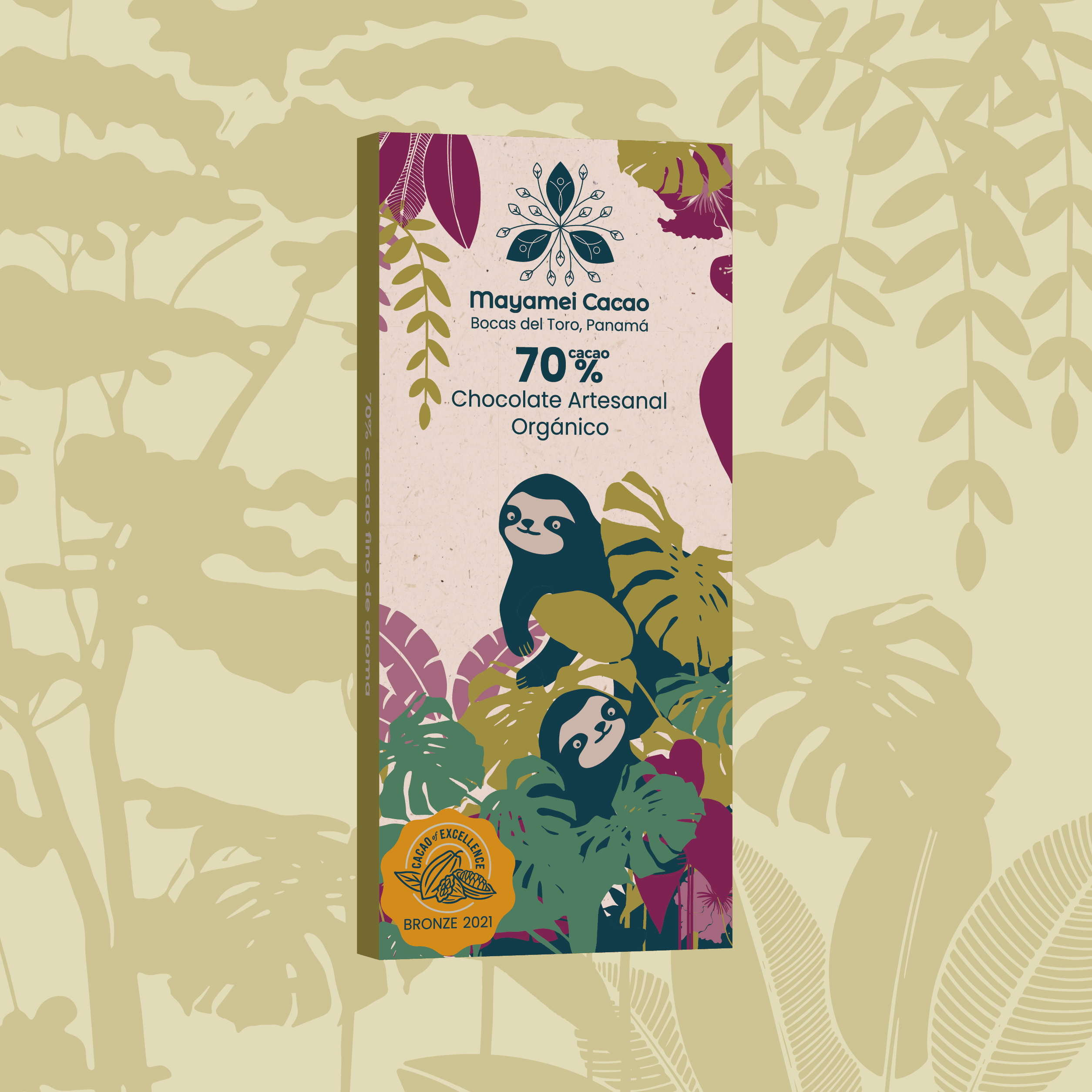 _CHOCOLATE_ ページ Barra de Chocolate Oscuro 70%, 50g – Mayamei Cacao