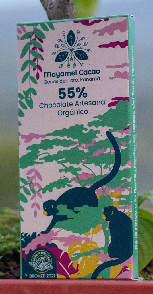 Barra 55%: Dulzura que Conecta con la Naturaleza 50g