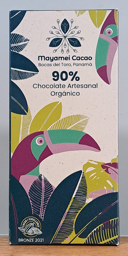 Barra 90%: Intensidad y Belleza Inspiradas en el Trópico 50g