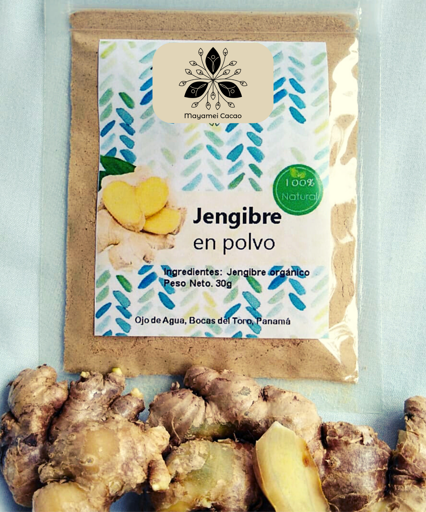 Organic Dehydrated Ginger Powder: Natural and Concentrated Flavor