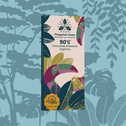 90% Chocolate Bar: Intensity and Beauty Inspired by the Tropics 50g