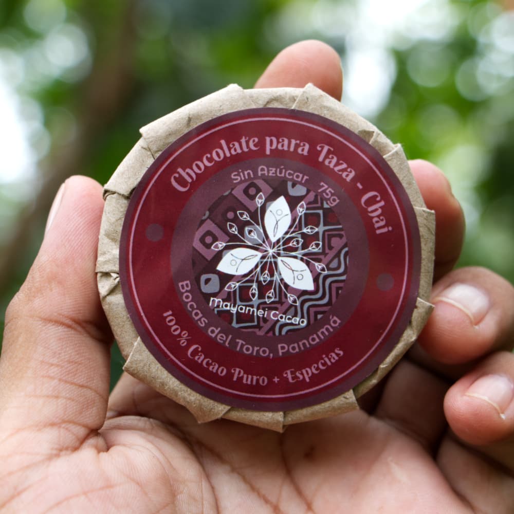 Chocolate Caliente Chai: Cacao Puro con Especias  35g